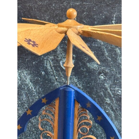 Vintage Richard Glasser Angel Musician Orchestra 1605 Pyramid 2 missing angels - Picture 5 of 14